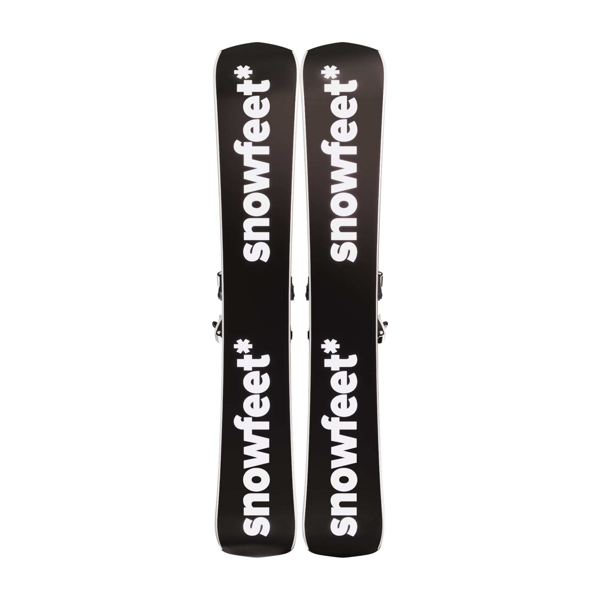 Snowfeet* POWDER Skiblades | 99 CM | Skiboards Snowblades Short Skis
