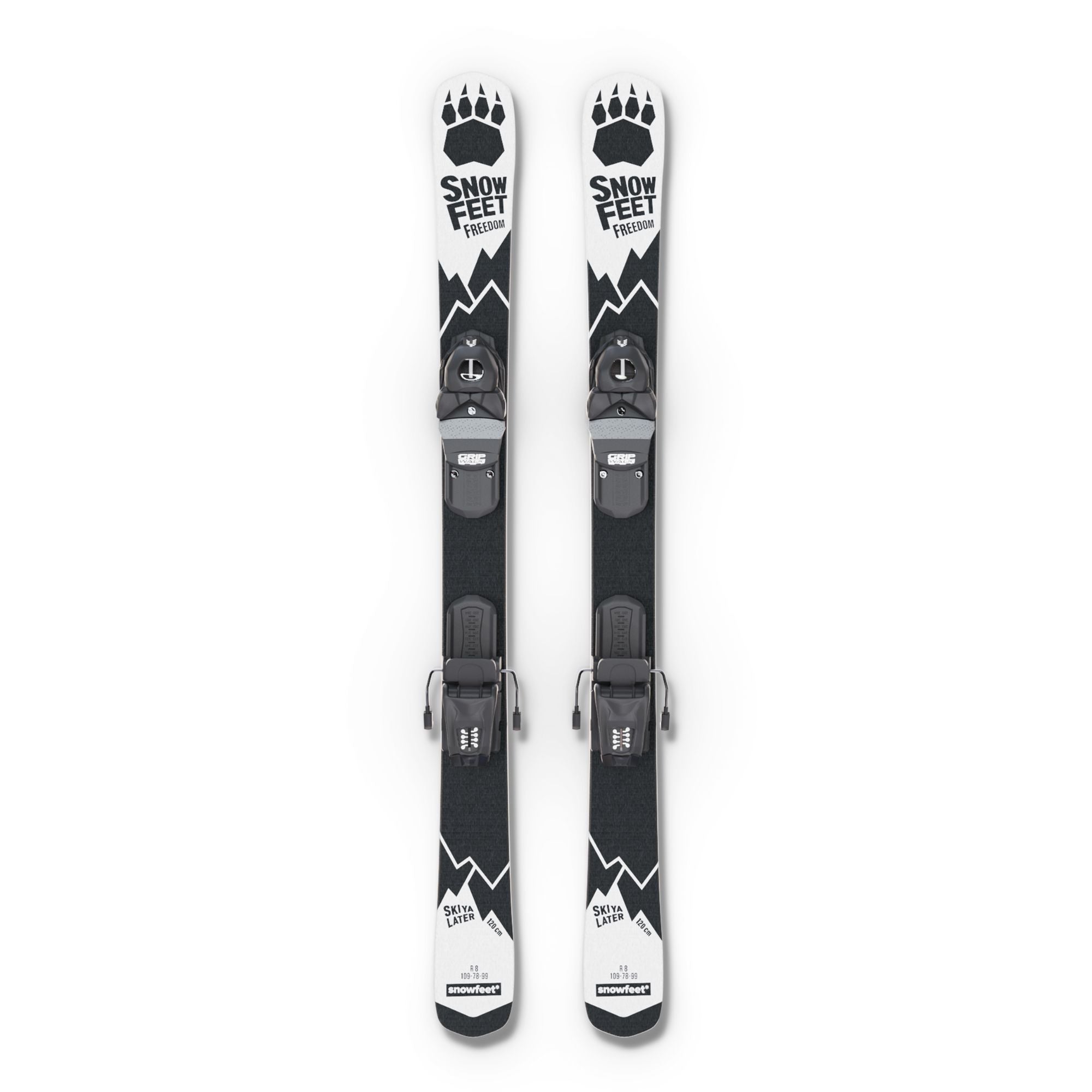 snowfeet short ski 130 cm freedom ski skiboards 130 snowblades skiblades