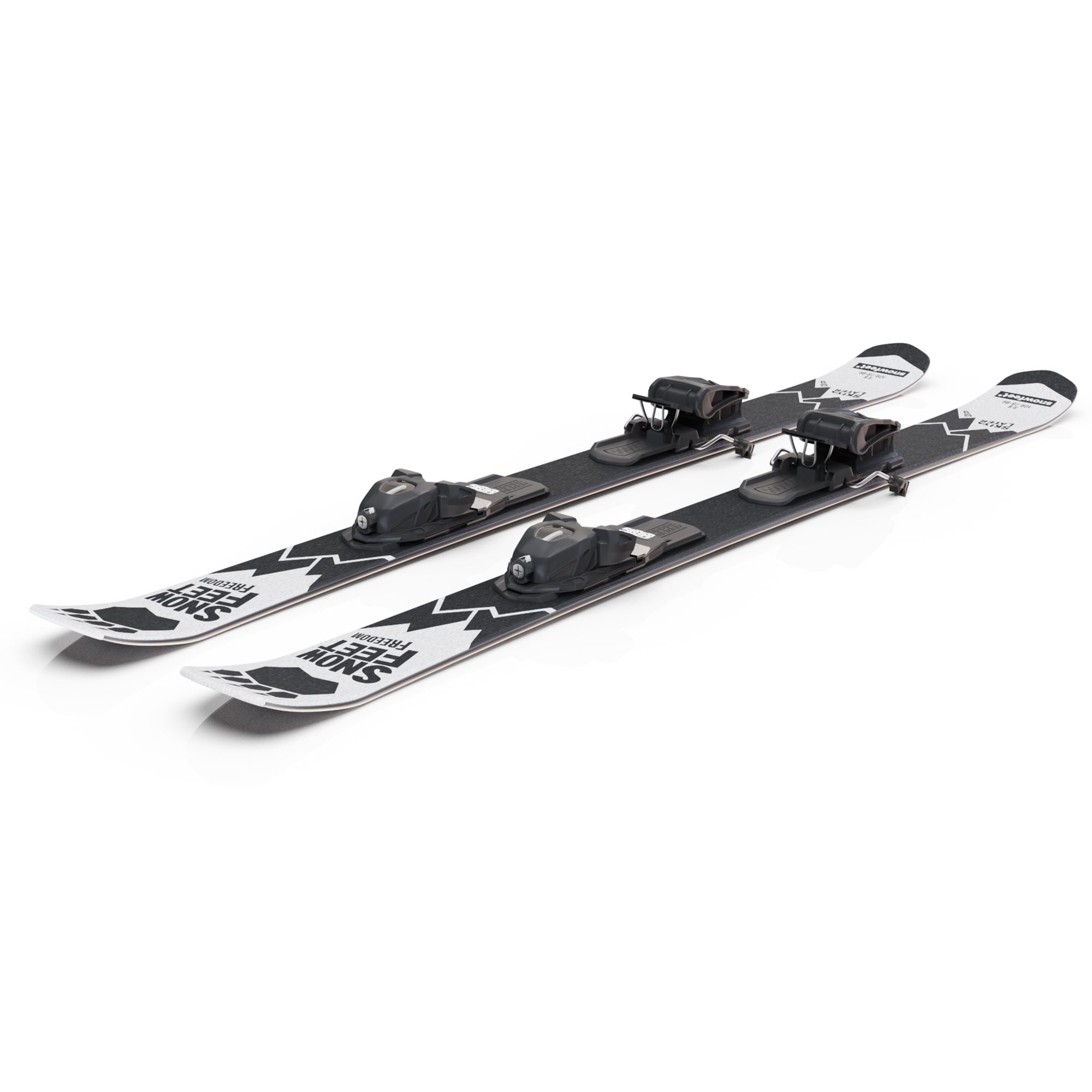 snowfeet short ski 130 cm freedom ski skiboards 130 snowblades skiblades