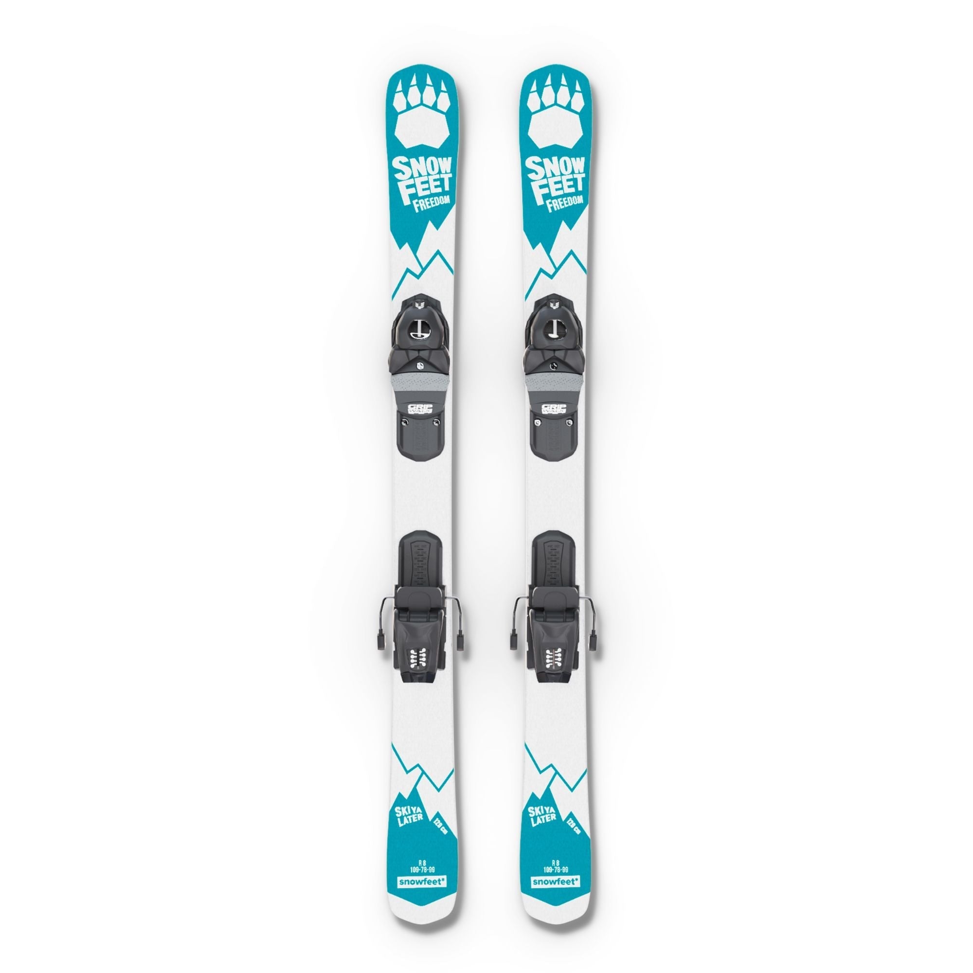 snowfeet short ski 140 cm freedom ski skiboards 140 snowblades skiblades