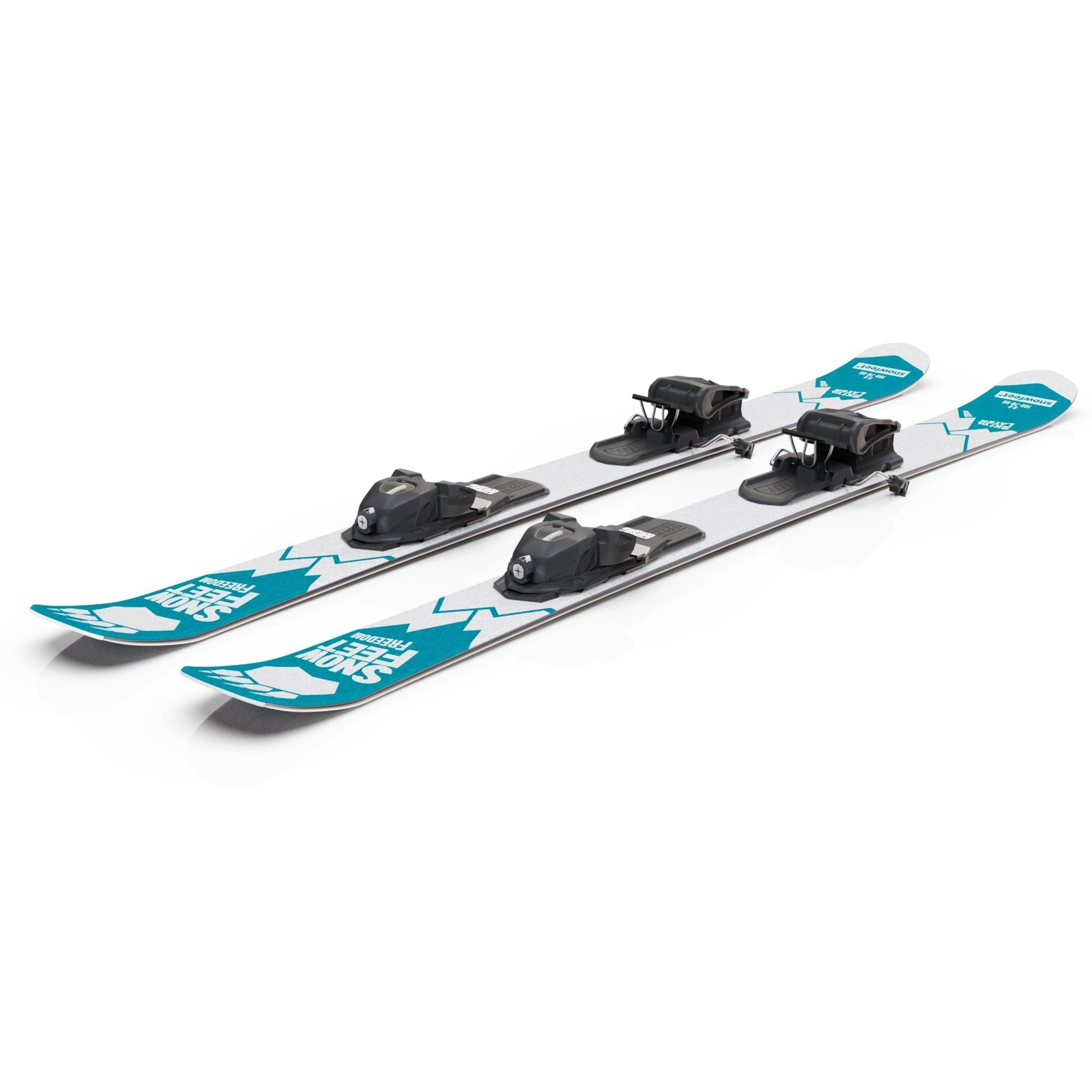 snowfeet short ski 140 cm freedom ski skiboards 140 snowblades skiblades
