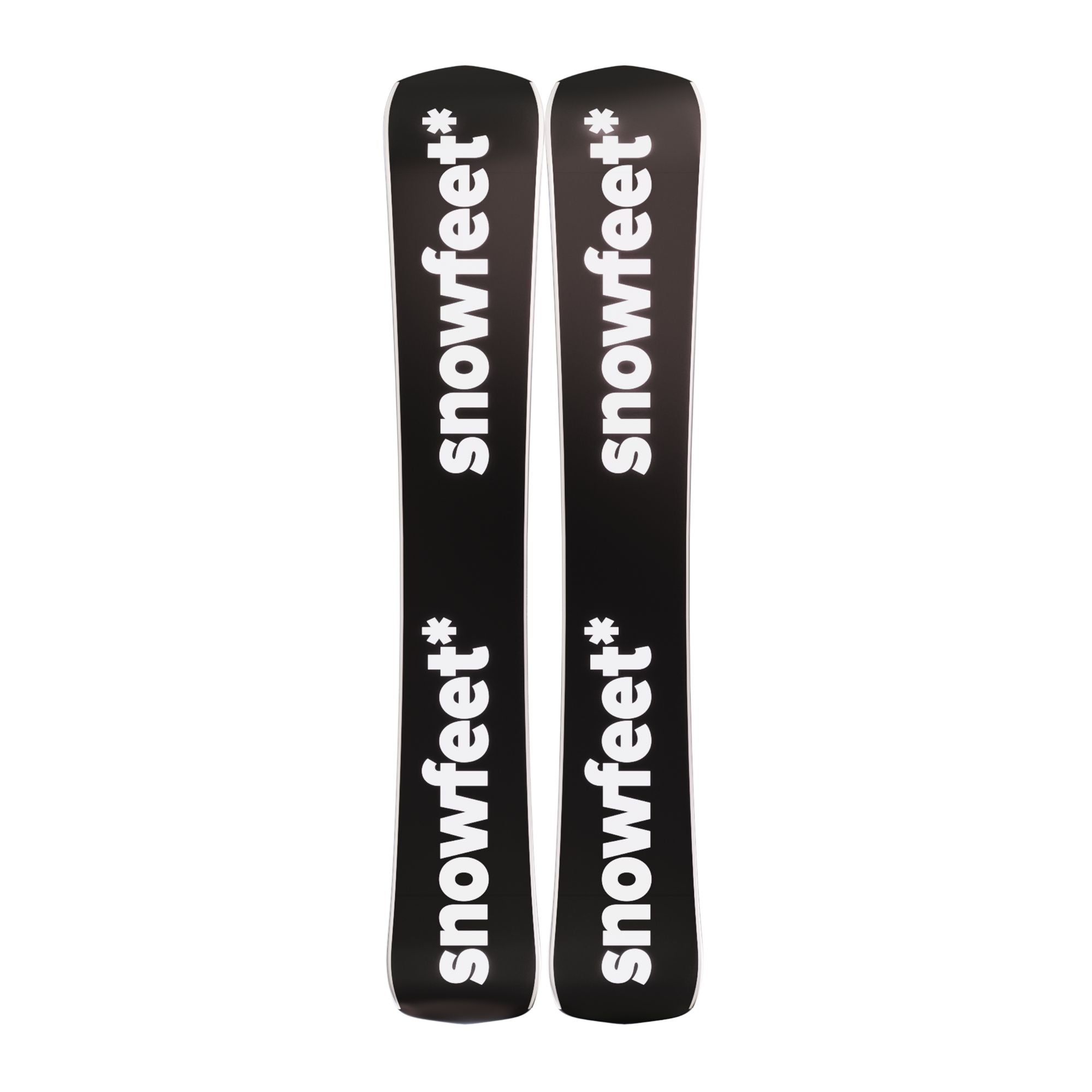 Snowfeet* POWDER Skiblades | 99 CM | Skiboards Snowblades Short Skis