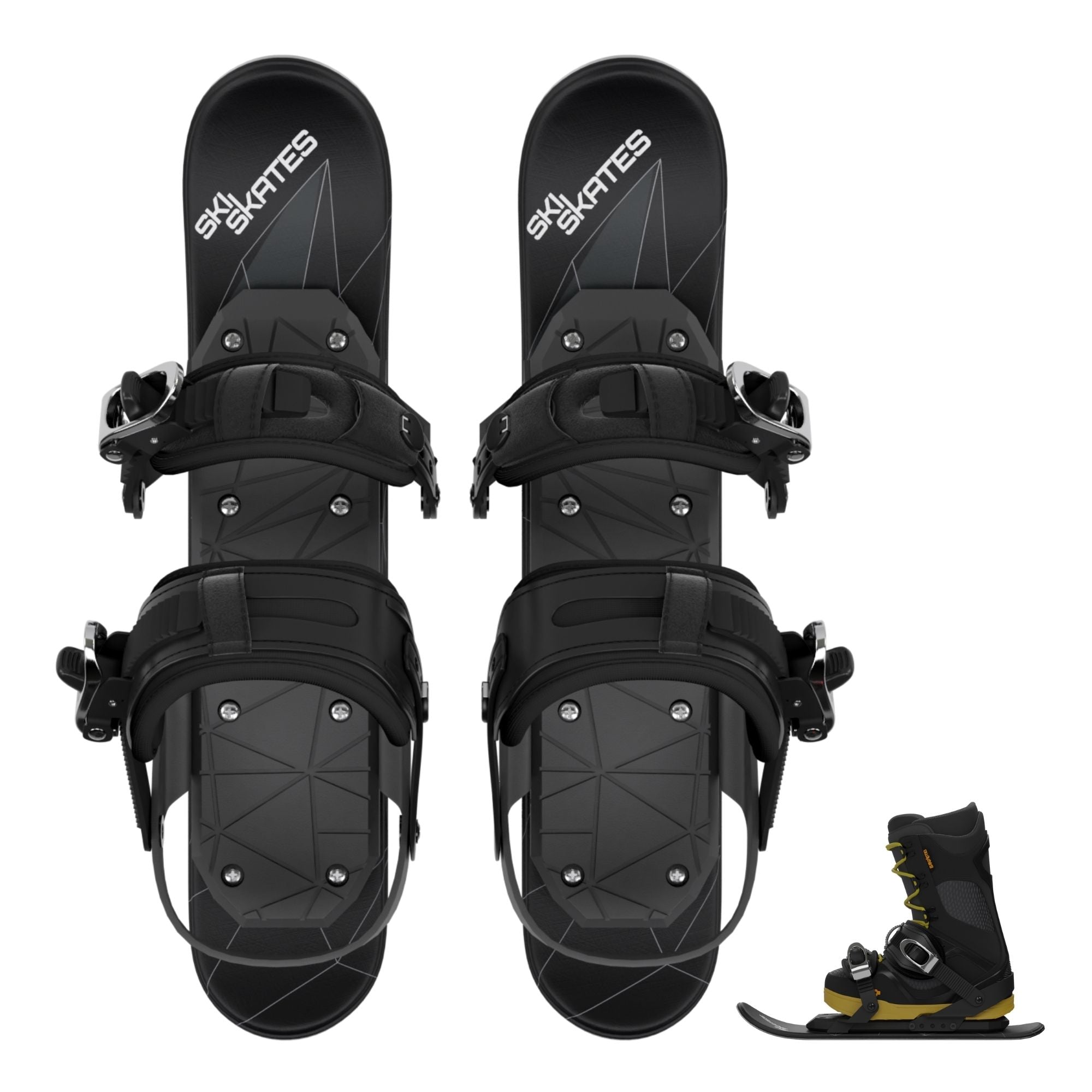 Skiskates Snowboard Boots Model Short Ski by Snowfeet*