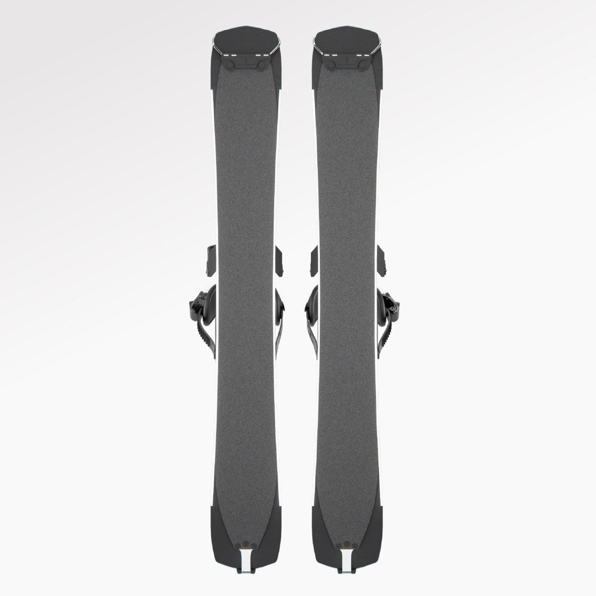 Skiblades Snowfeet Walkski short backcountry touring skis for hiking and skiing, Climbing skins included, Fiberglass-reinforced polyamide.