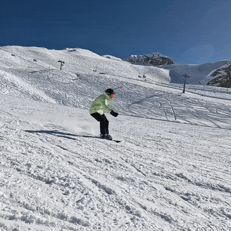 Skiblades Snowfeet* 99cm video. Ski slopes