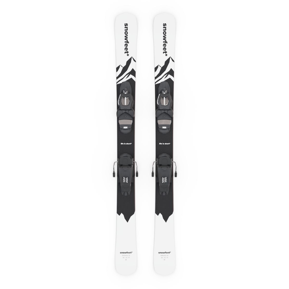 snowfeet short ski 120 cm freedom ski skiboards 120 snowblades skiblades