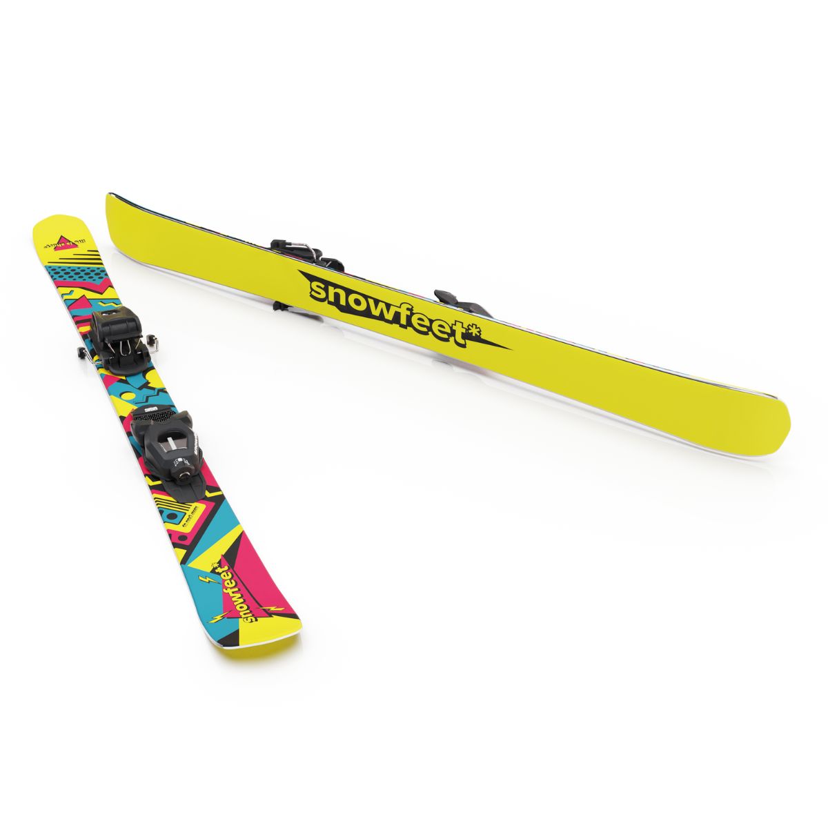 snowfeet short ski 120 cm freedom ski skiboards 120 snowblades skiblades