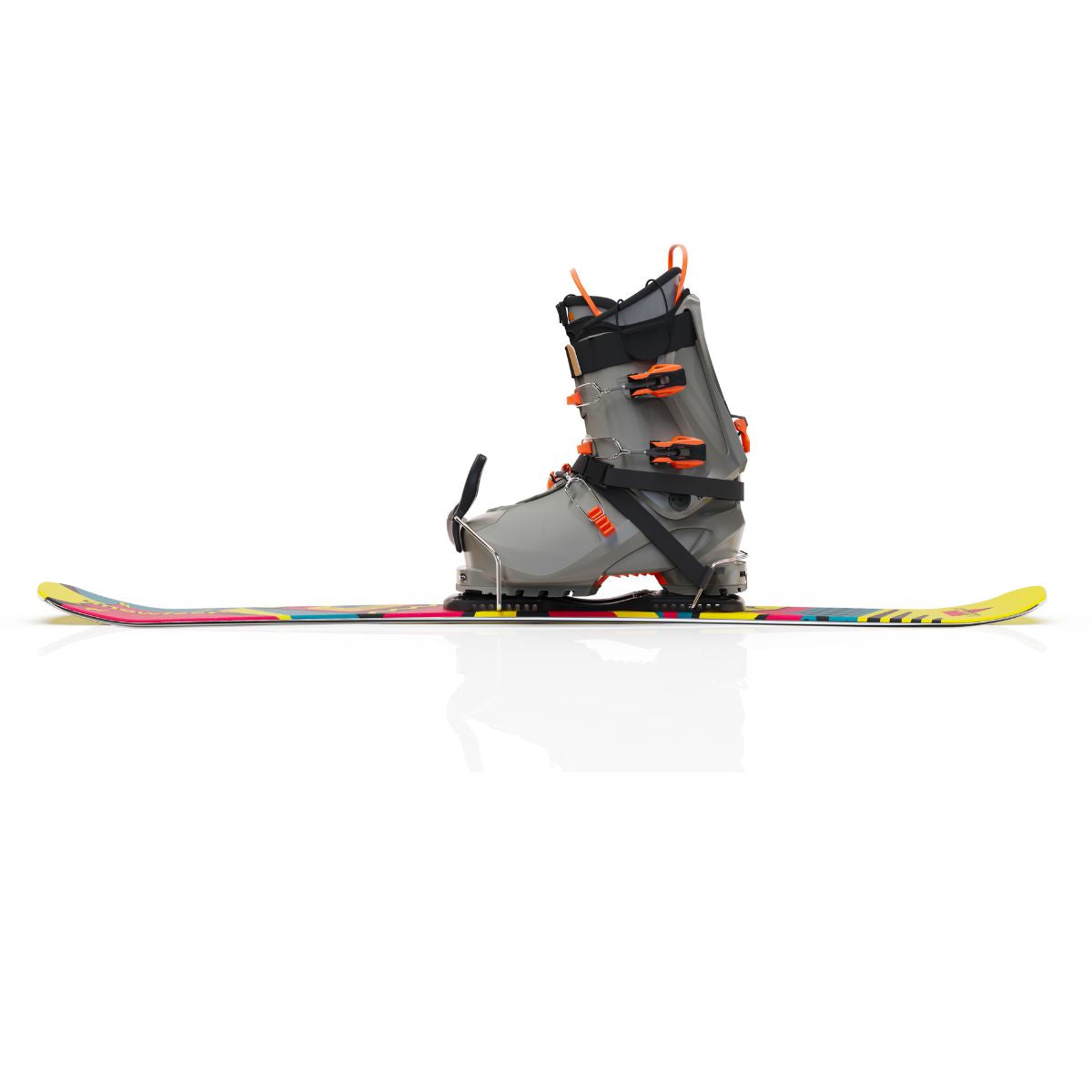 skiboards snowblades short ski 99 snowfeet mini little ski skiblades for ski with ski boot bindings retro