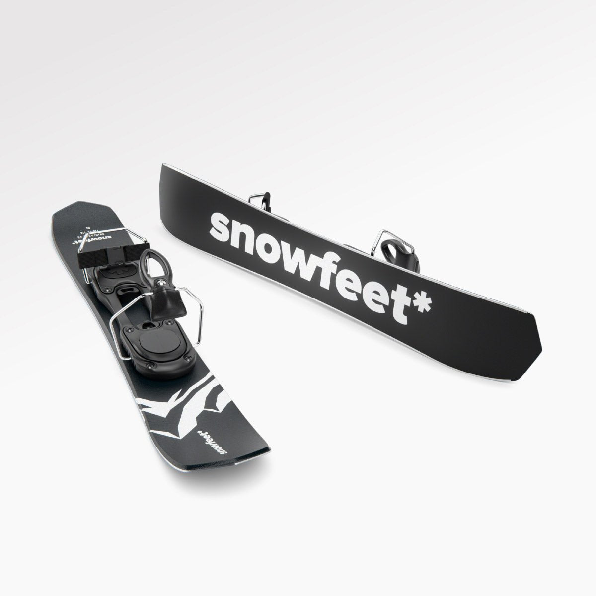 Snowfeet* Skiblades | 65 CM | Skiboards Snowblades Short Mini Skis