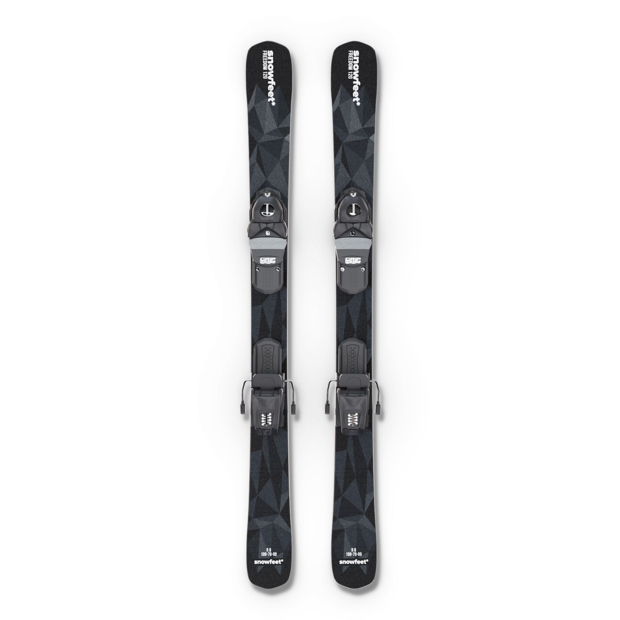 snowfeet short ski 120 cm freedom ski skiboards 120 snowblades skiblades