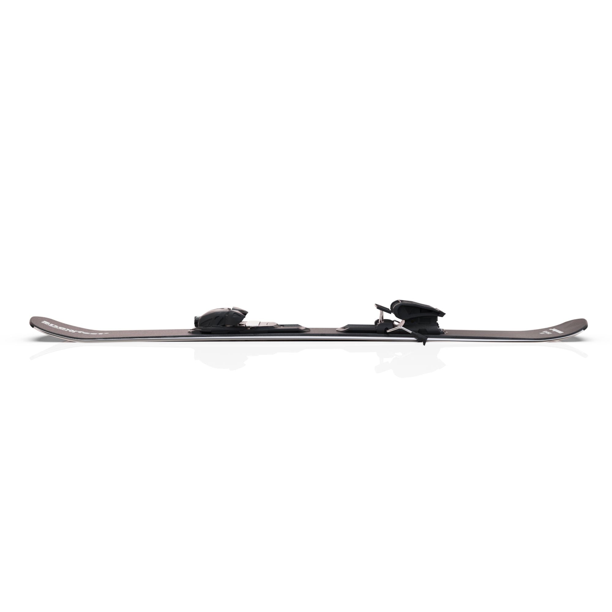 skiboards snowblades short ski 99 snowfeet mini little ski skiblades for ski with ski boot bindings black