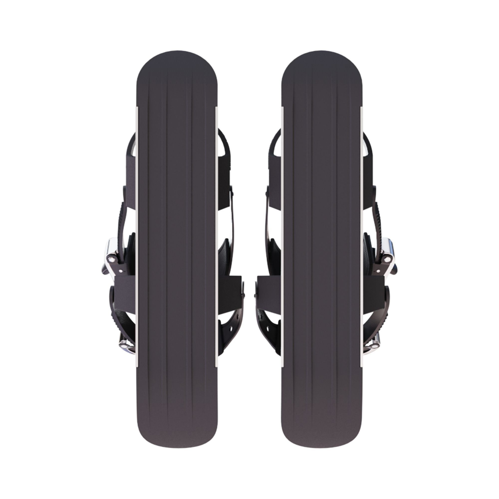 snowfeet pro mini ski skates for snow snowskates skiskates skating ski short ski mini skiskate for snow snowfeet new model best model #color_black