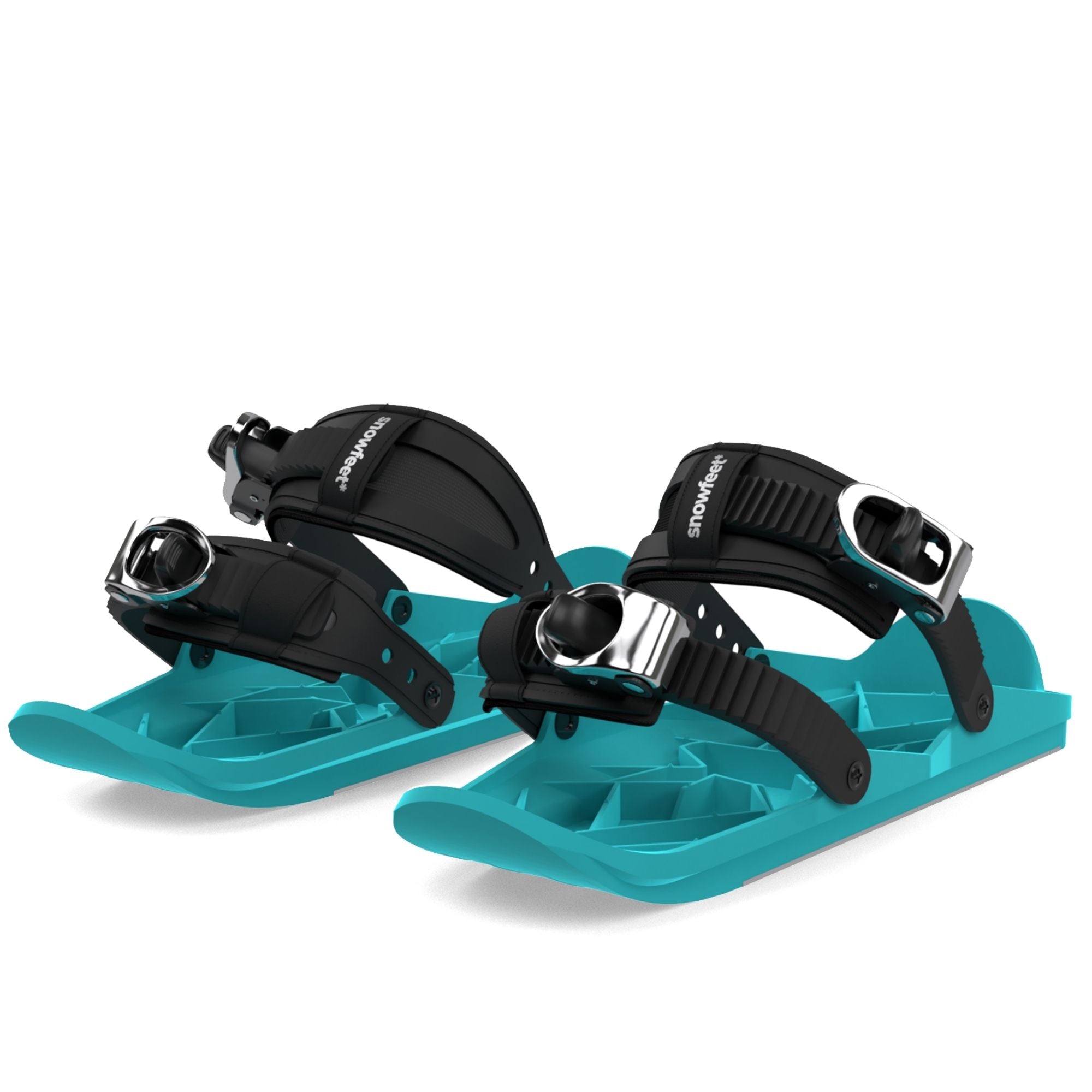 snowfeet skiskates mini ski short ski skates for snow snowskates