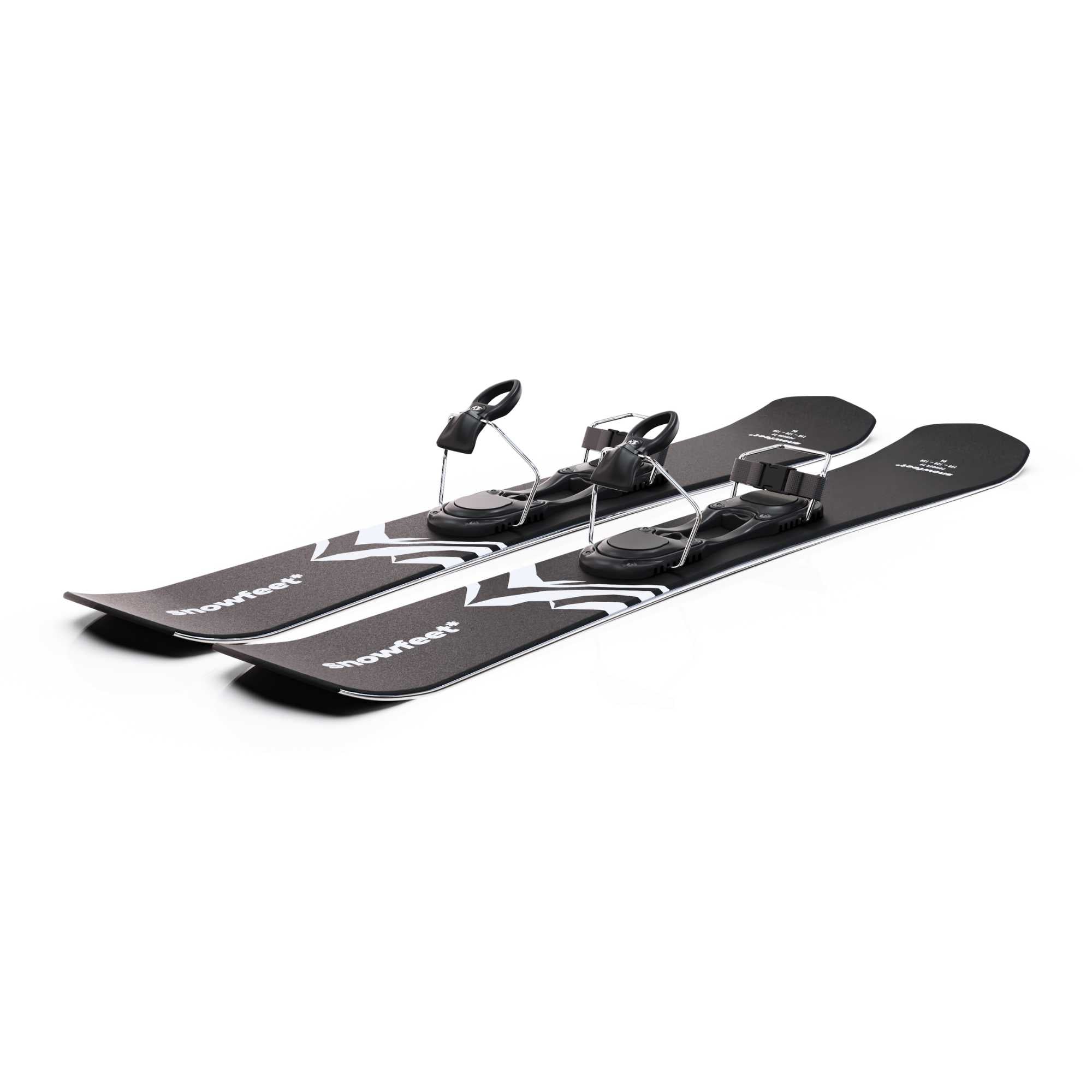 Skiblades Snowfeet* POWDER Skiblades | 99 CM | Skiboards Snowblades Short Skis - snowfeet*