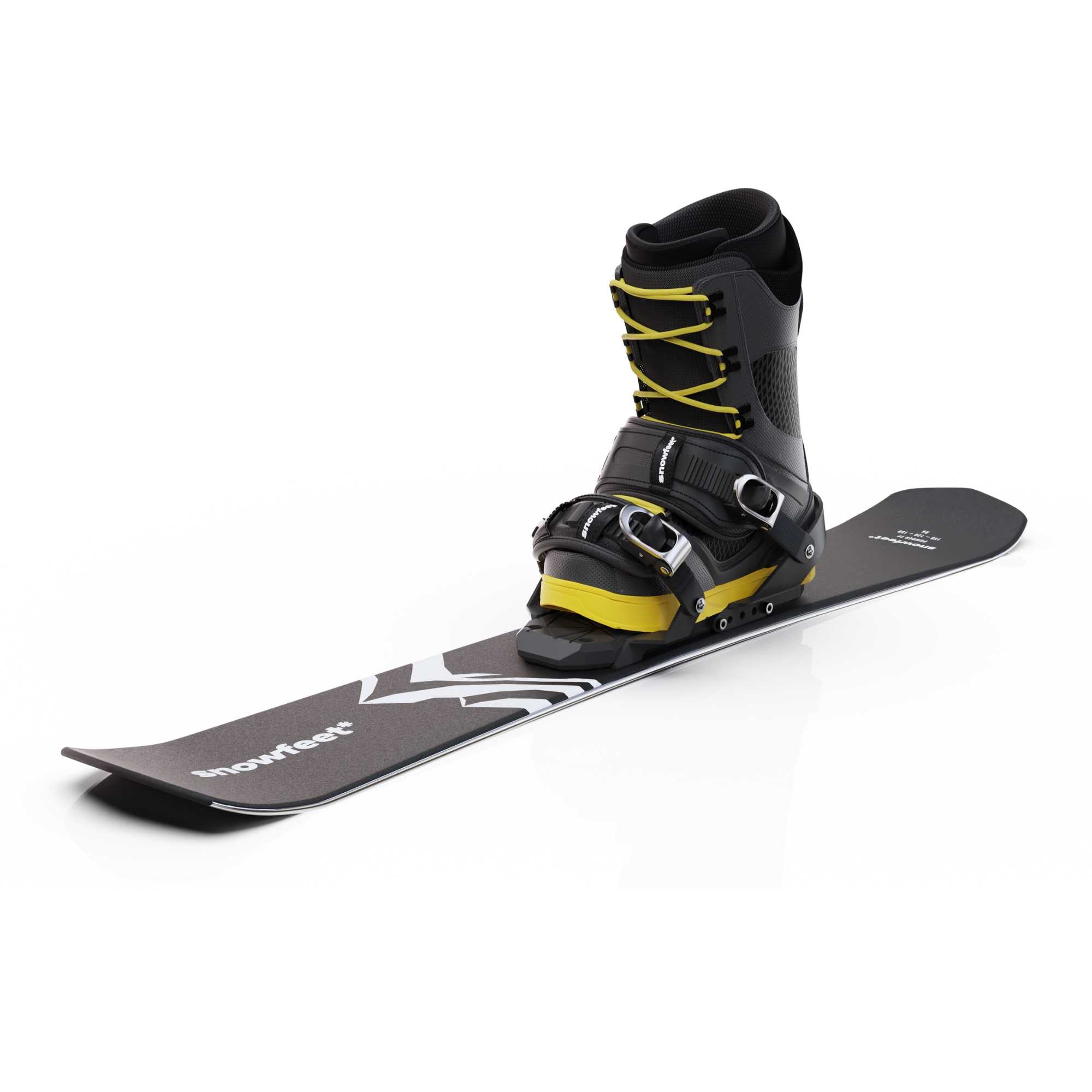 Skiblades Snowfeet* POWDER Skiblades | 99 CM | Skiboards Snowblades Short Skis - snowfeet*