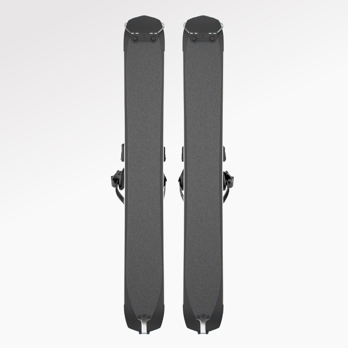 Skiblades Snowfeet Walkski short backcountry touring skis for hiking and skiing, Climbing skins included, wood core.
