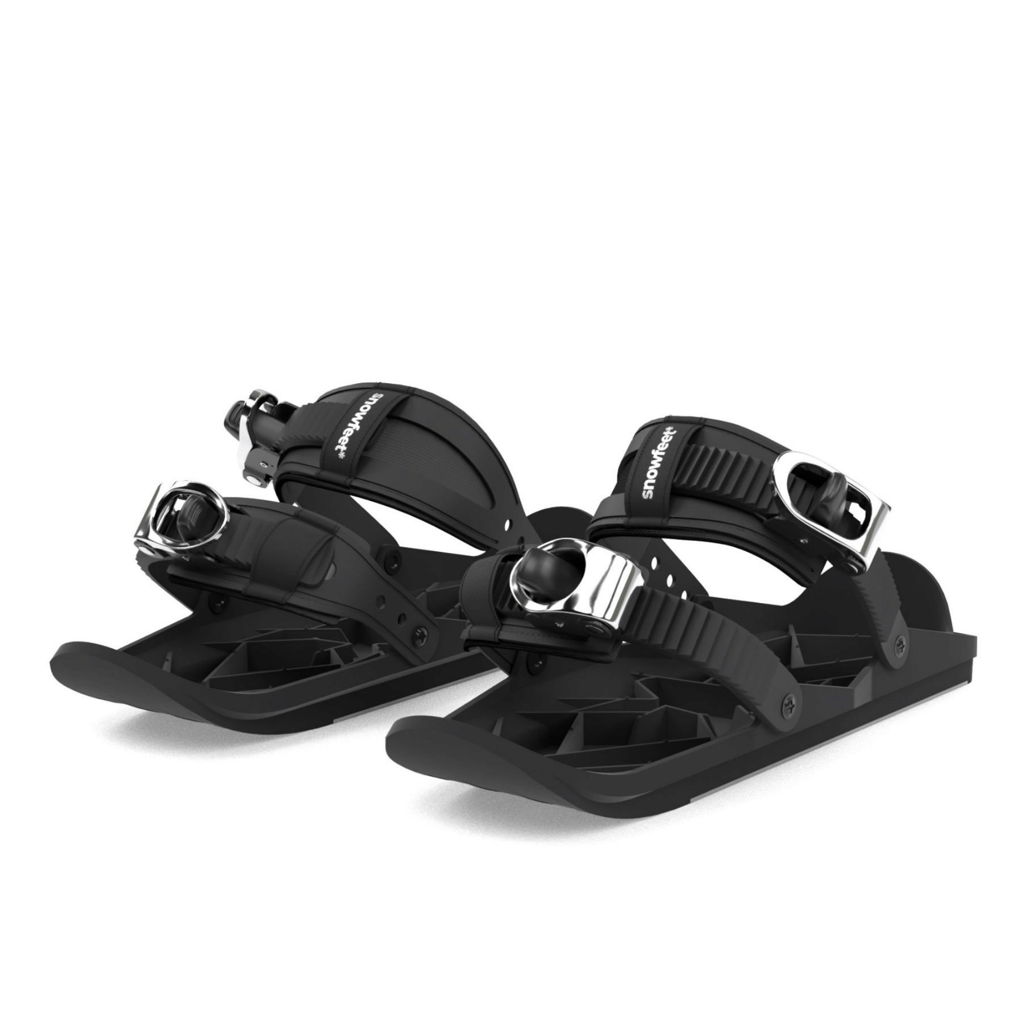 snowfeet skiskates mini ski short ski skates for snow snowskates