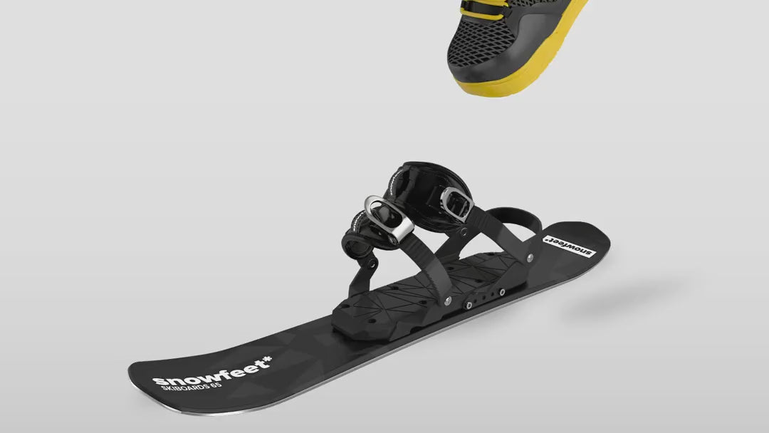 skiblades 99cm snowfeet snowboard binding