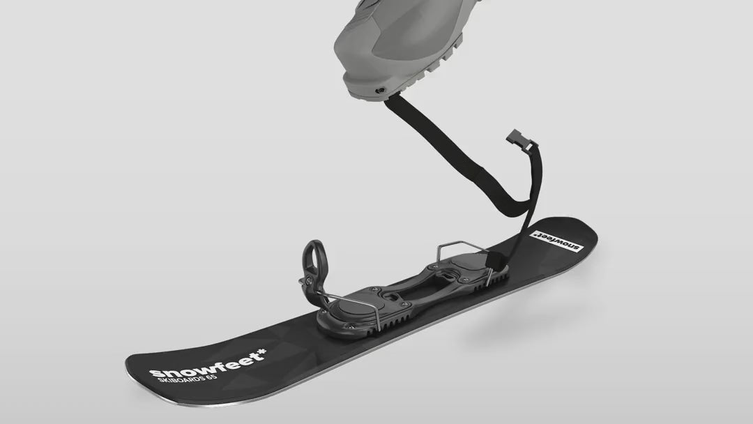 Skiblades Snowfeet* 99 cm ski binding animation
