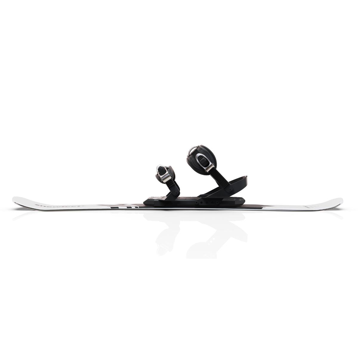 skiboards snowblades short ski 99 snowfeet mini little ski skiblades for snowboard with snowboard boot bindings mountain white