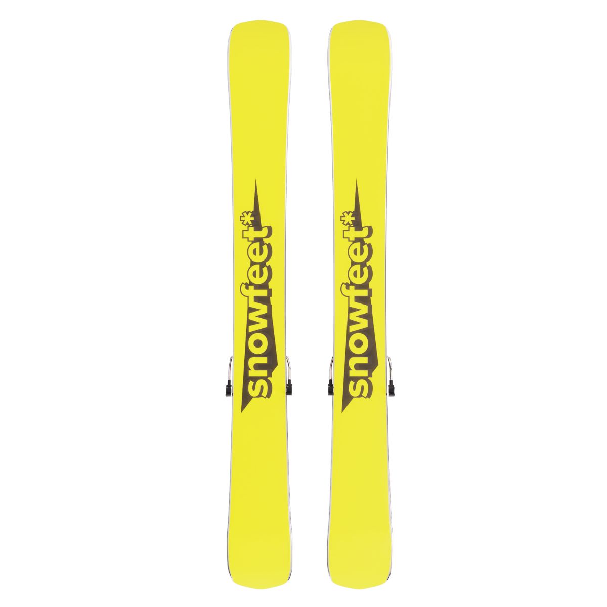 skiboards snowblades short ski 99 snowfeet mini little ski skiblades for ski with pro ski boot bindings retro