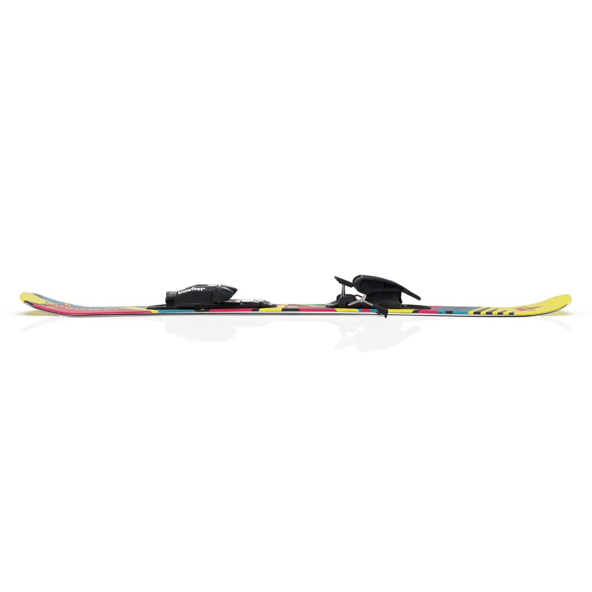 skiboards snowblades short ski 99 snowfeet mini little ski skiblades for ski with pro ski boot bindings retro