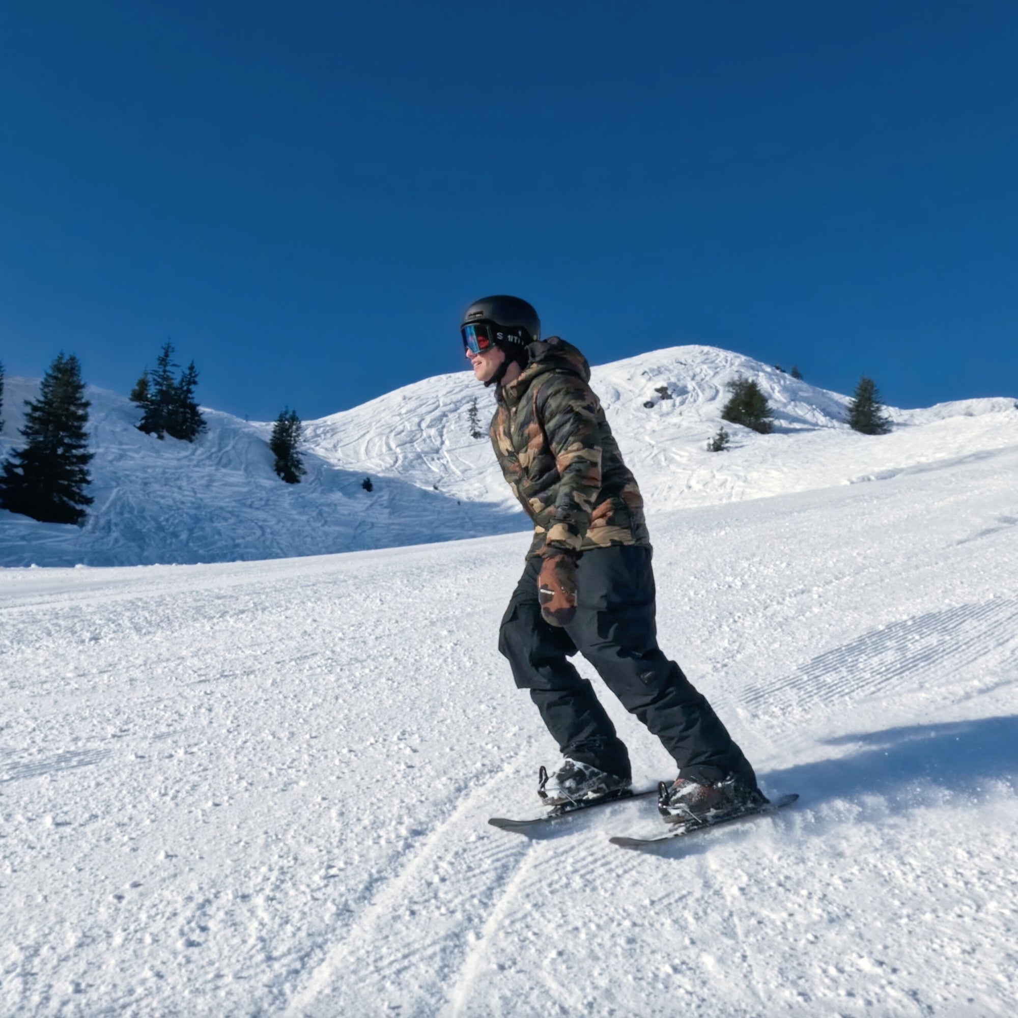 Snowfeet* Skiblades | 65 CM | Skiboards Snowblades Short Mini Skis