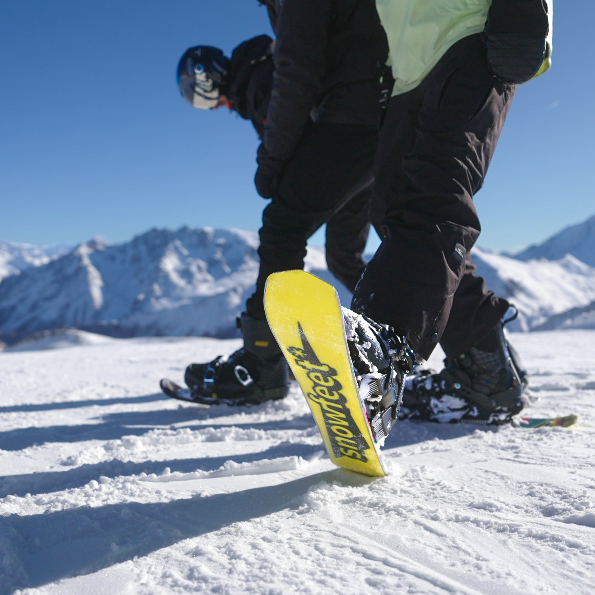 Snowfeet* Skiblades | 65 CM | Skiboards Snowblades Short Mini Skis