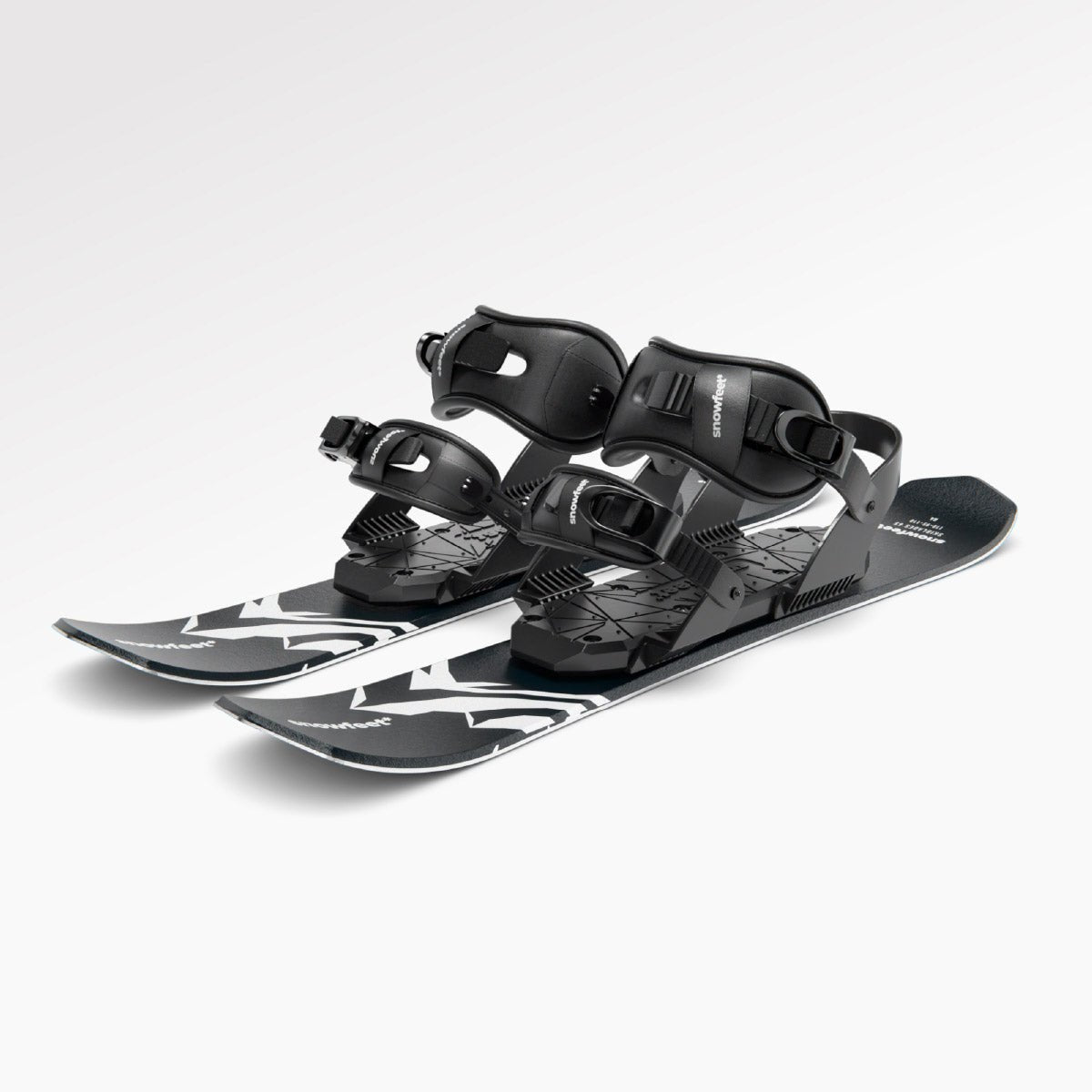 Snowfeet* Skiblades | 65 CM | Skiboards Snowblades Short Mini Skis
