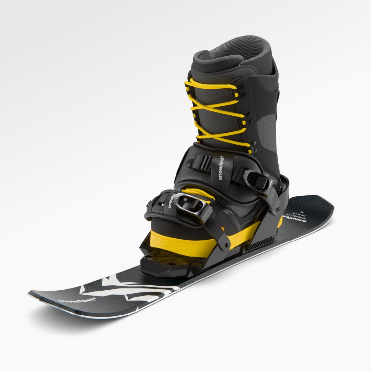 Snowfeet* Skiblades | 65 CM | Skiboards Snowblades Short Mini Skis