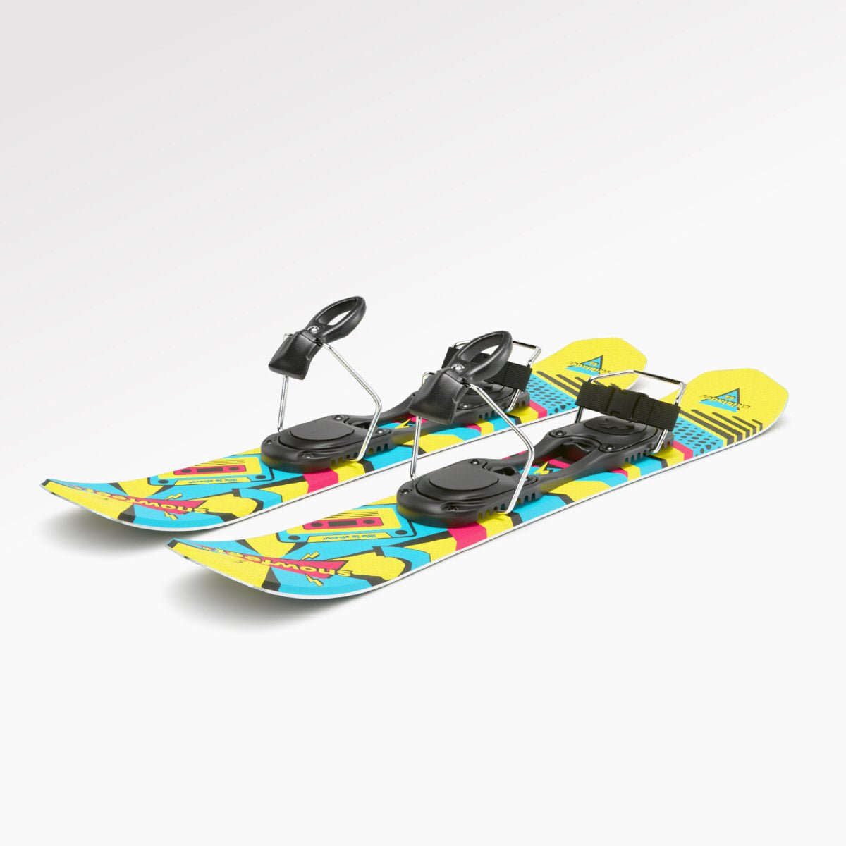 Snowfeet* Skiblades | 65 CM | Skiboards Snowblades Short Mini Skis