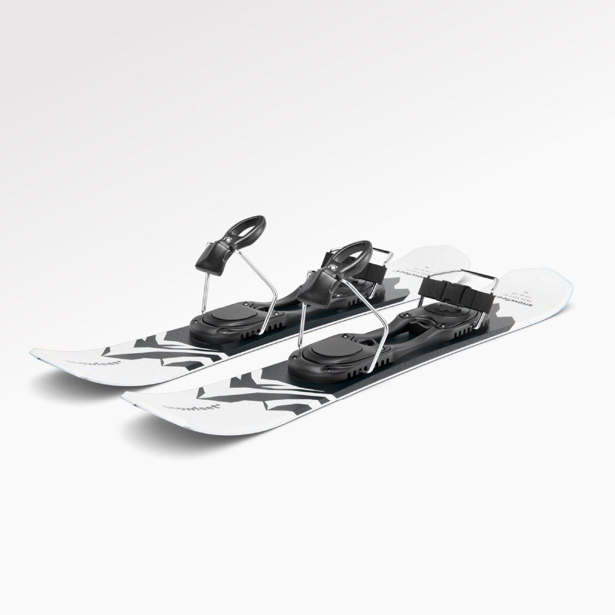 Snowfeet* Skiblades | 65 CM | Skiboards Snowblades Short Mini Skis
