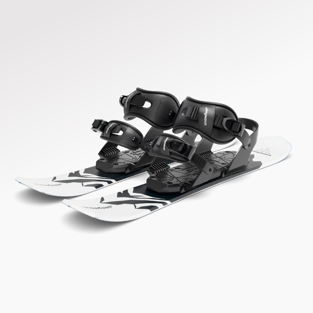 Skiboards by Snowfeet* - 65 cm |Skiblades, Snowblades, Short Mini Skis